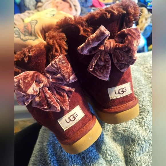 UGG Shoes - UGG Mini Corduroy Bailey Bow